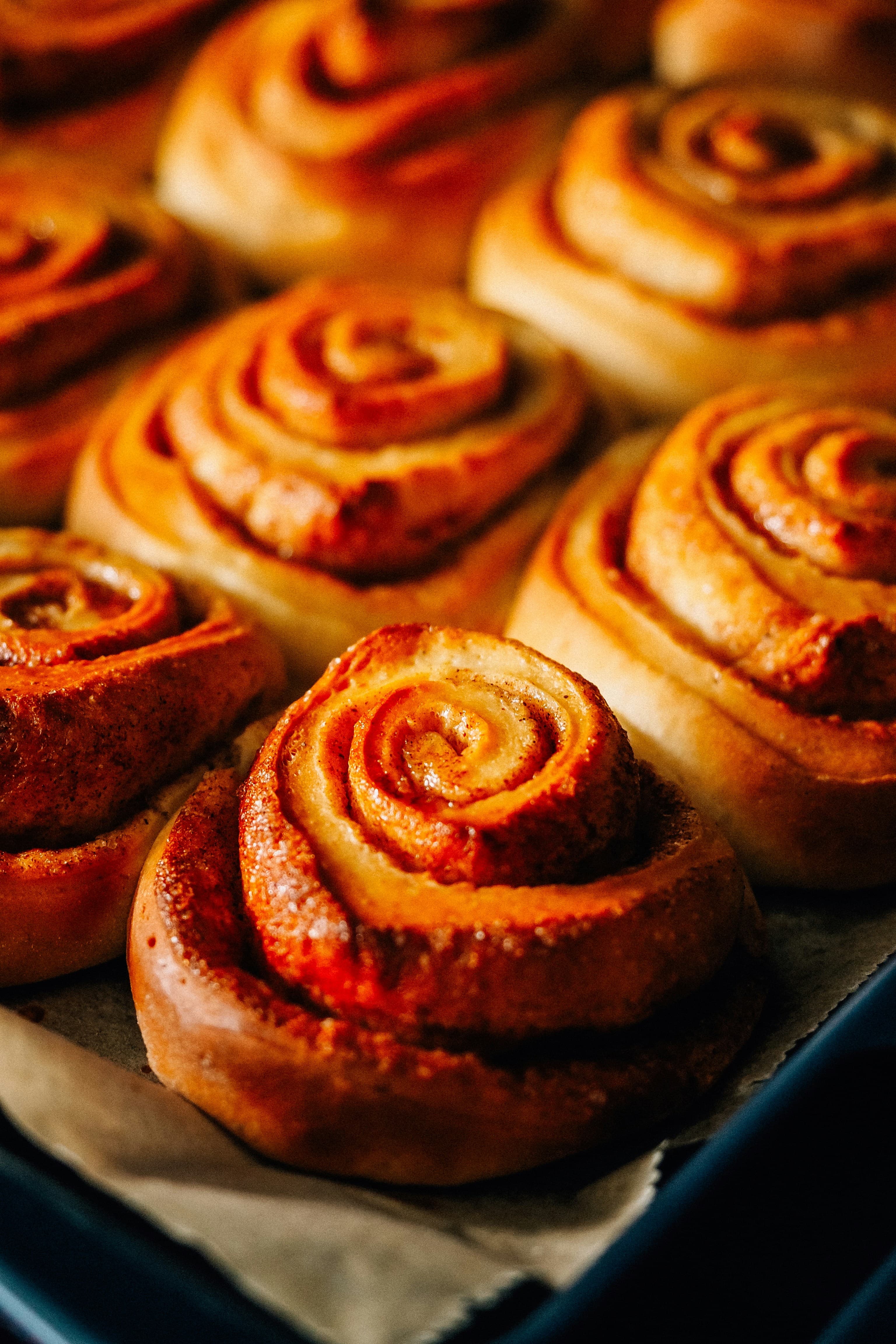 Frische Pizzabrötchen